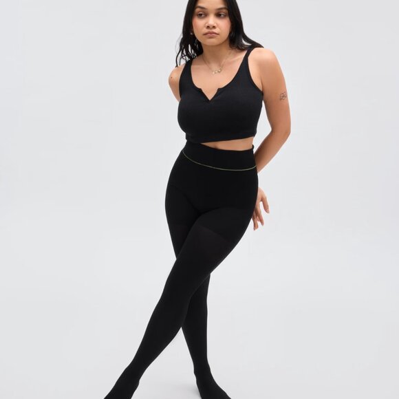 Luxury Shaping Semi-Sheer Rip-Resist Tights - Picture 2 of 8